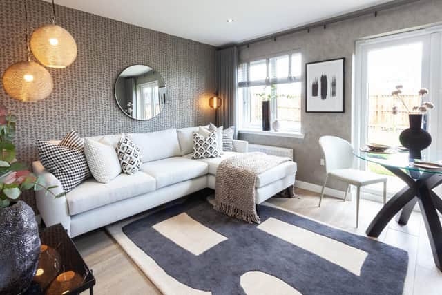 The Urquhart showhome at Millerbank, Clydebank