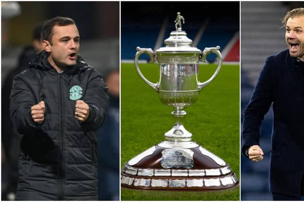 Shaun Maloney and Robbie Neilson continue their sides' respective Scottish Cup journeys this weekend. (Pictures: SNS)