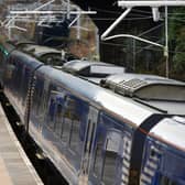 Train services between Glasgow Queen Street and Edinburgh via Falkirk High were cancelled late on Saturday night after a fight broke out among passengers. Picture: Michael Gillen.