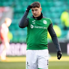 Hibs' Kevin Nisbet has suitors in England.