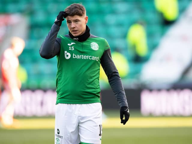 Hibs' Kevin Nisbet has suitors in England.