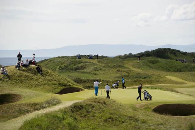 The Postage Stamp at Royal Troon is one of Scotland's most iconic golf holes.