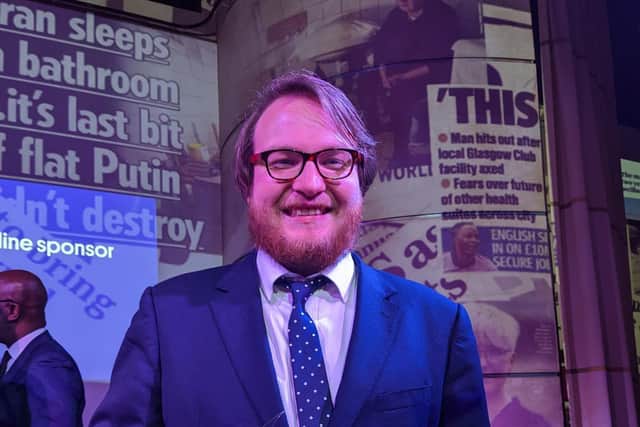 Deputy political editor Conor Matchett was crowned Regional Journalist of the Year