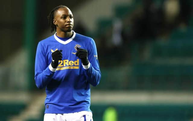 Joe Aribo opened the scoring for Rangers in their Premiership victory over Dundee at Ibrox on Saturday. (Photo by Craig Williamson / SNS Group)