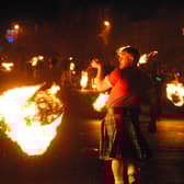 There will be no fireballs in Stonehaven this year.