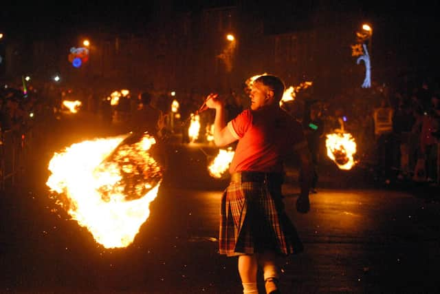 There will be no fireballs in Stonehaven this year.