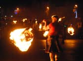 There will be no fireballs in Stonehaven this year.
