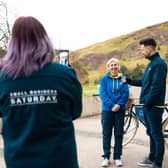 The Small Business Saturday nationwide tour came to Edinburgh in 2022.