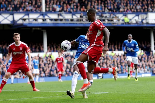 Nottingham Forest lost 2-0 to Everton in the Premier League on Sunday.