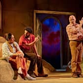 Roxy Faridany, Alfred Clay and Joseph Long in The Beekeeper of Aleppo