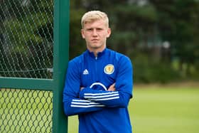 Josh Doig is glad to have the distraction of playing for Scotland Under-21s.