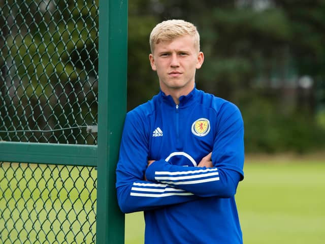 Josh Doig is glad to have the distraction of playing for Scotland Under-21s.