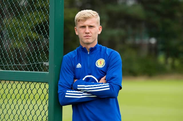 Josh Doig is glad to have the distraction of playing for Scotland Under-21s.