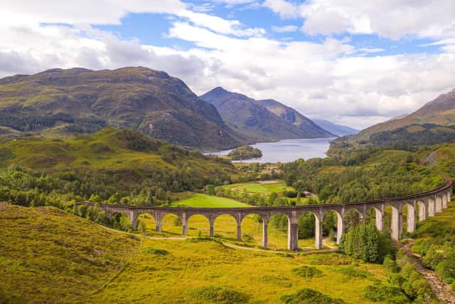 The Glenfinnan Viaduct railway viaduct in Scotland. Picture: Getty Images