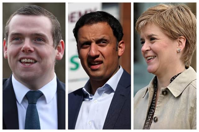 Why are voters choosing to back the three main parties at the Holyrood election?