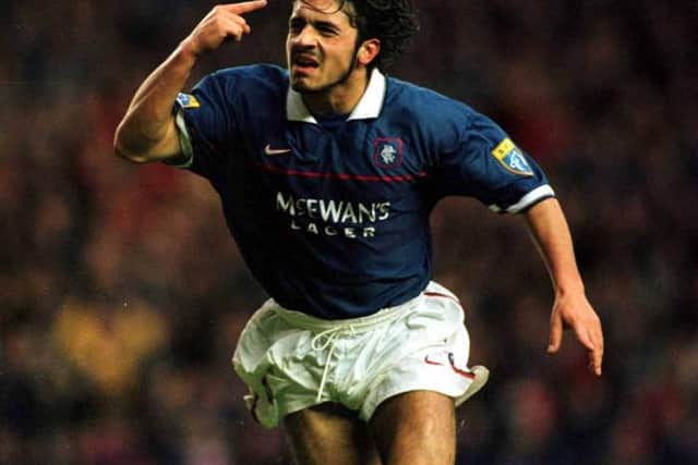 Rino Gattuso went on to big things after leaving Rangers - including the World Cup and Champions League.