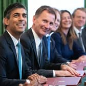 Prime Minister Rishi Sunak (centre). Photo: Getty Images