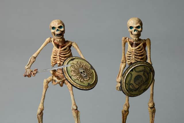 The skeletons from the film Jason and the Argonauts are among Ray Harrhausen's best-known creations.