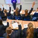 Students during a class. Ben Birchall/PA Wire