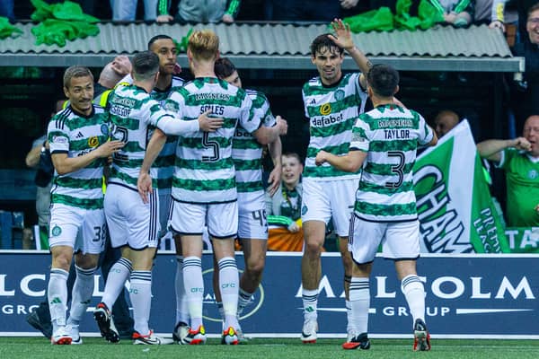 Celtic played excellently at Rugby Park.