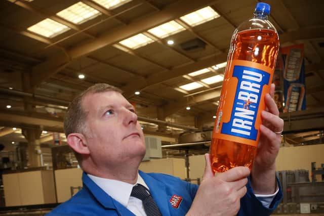 AG Barr chief executive Roger White: 'We are now in an investment phase.' Picture: Stewart Attwood