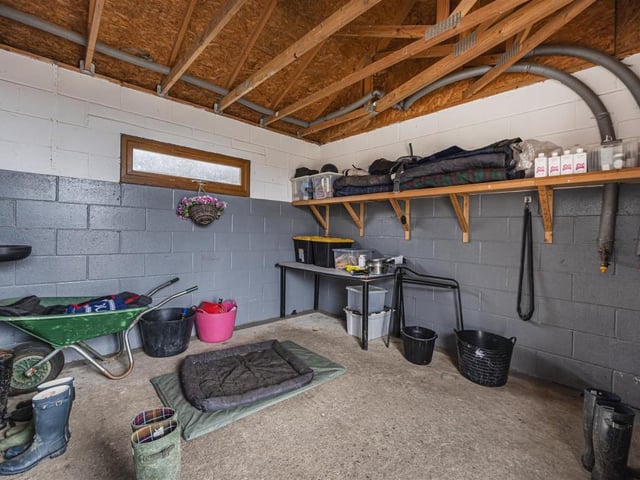 Stable block.