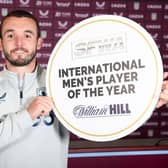 John McGinn has been named Scottish Football Writers International Player of the Year for a fourth year running.