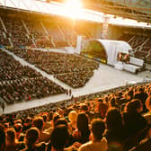 The Edinburgh International Festival moved its opening event out of the city centre to Tynecastle Park in 2019.