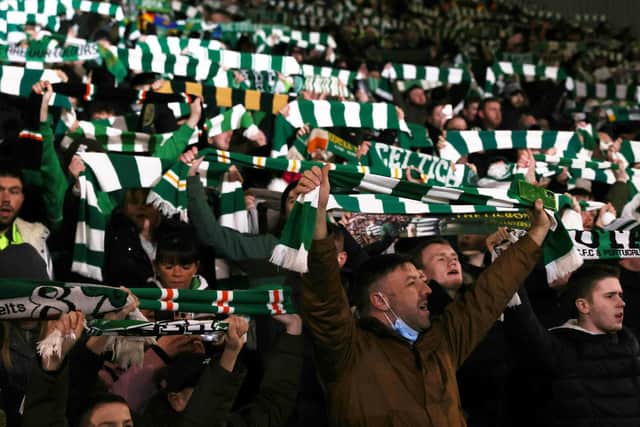 Celtic fans given a largely favourable response to the season ticket increases announced by their club for next season - a sure sign of their contentment with matters on the pitch under Ange Postecoglou. (Photo by Craig Williamson / SNS Group)