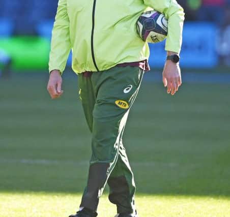 South Africa's Rassie Erasmus during the Autumn Nations Series match between Scotland and South Africa at BT Murrayfield, on November 13. (Photo by Paul Devlin / SNS Group)