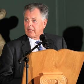 Bernard Gallacher's life was saved by a defibrillators after the three-time Ryder Cup captain collapsed at an event in Aberdeen ten years ago. Picture: Phil Inglis/Getty Images.