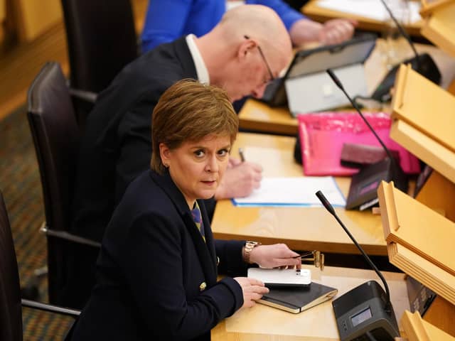 Nicola Sturgeon is facing questions over her Whatsapps.