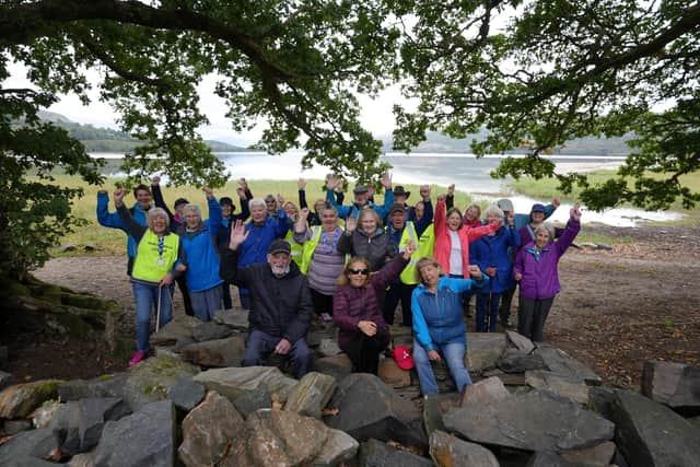 Aboyne Paths and Tracks Group (APTG) were named as Path Group of the Year