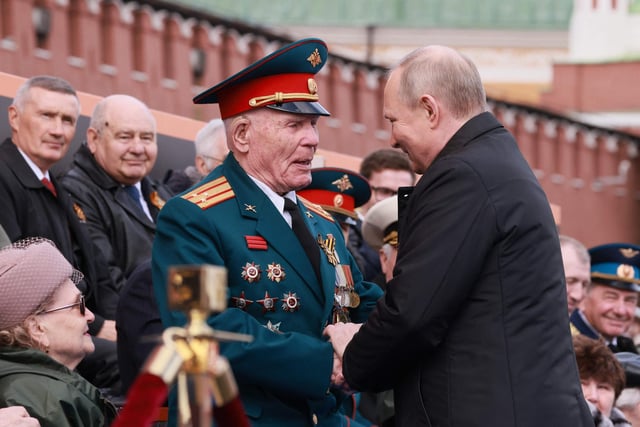Russia celebrates the 77th anniversary of the victory over Nazi Germany during World War II. Vladimir Putin has said Russia’s military action in Ukraine is a timely and necessary response to Western policies. Picture; Mikhail Metzel, Getty