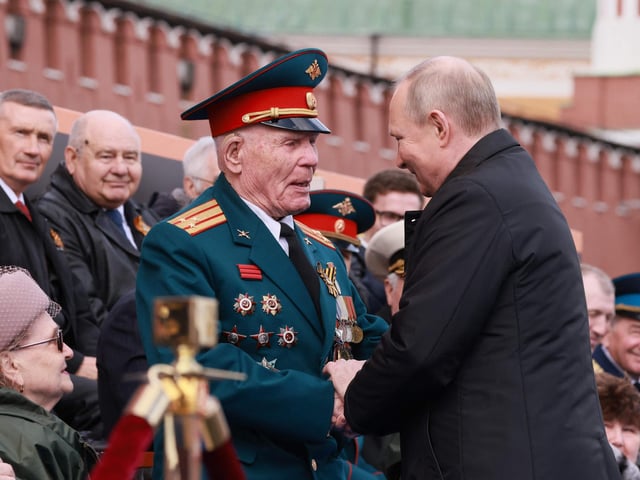 Russia celebrates the 77th anniversary of the victory over Nazi Germany during World War II. Vladimir Putin has said Russia’s military action in Ukraine is a timely and necessary response to Western policies. Picture; Mikhail Metzel, Getty