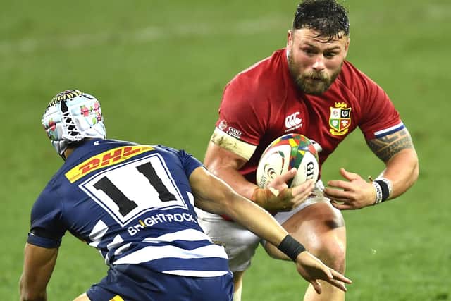 Rory Sutherland started for the British & Irish Lions in the win over the DHL Stormers on Saturday. Picture: Ashley Vlotman/Gallo Images/Getty Images