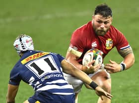 Rory Sutherland started for the British & Irish Lions in the win over the DHL Stormers on Saturday. Picture: Ashley Vlotman/Gallo Images/Getty Images