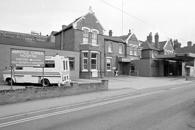 What Mansfield General Hospital looked like in 1980