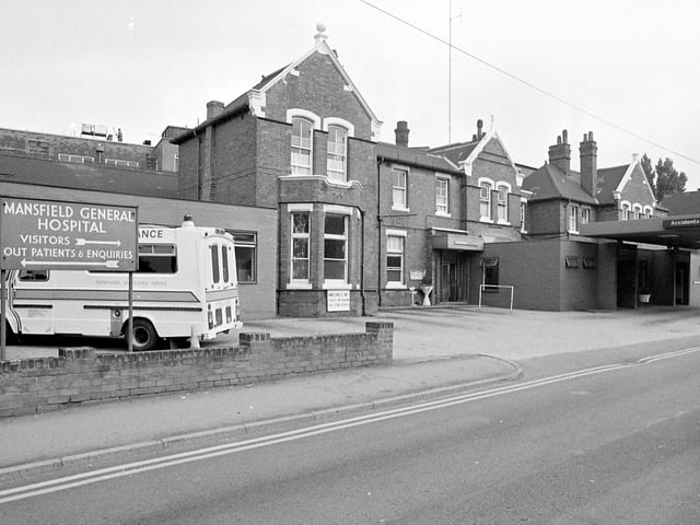 What Mansfield General Hospital looked like in 1980