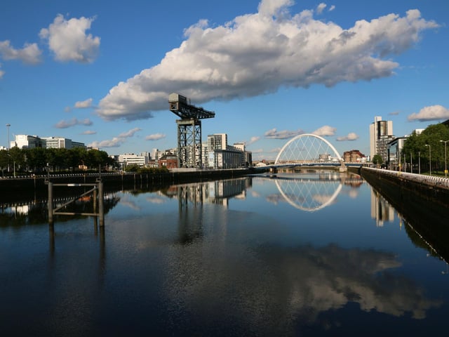 On a clear winter's day there's no better way to blow away the cobwebs than a walk along the River Clyde. Start at the Riverside Museum (entry is free if you want to pop in for a look at the transport exhibitions) and walk east, over and under the many bridges alongside sights such as the Finnieston Crane and the Hydro, to get to Glasgow Green.