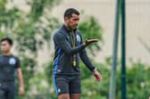 Giovanni van Bronckhorst has signed on at Rangers and will bring Roy Makaay to Ibrox as assistant (Photo by STR/AFP via Getty Images)