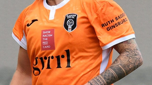 CUMBERNAULD, SCOTLAND - OCTOBER 17: Glasgow City are on the verge of a 14th consecutive SWPL league title. (Photo by Ross MacDonald / SNS Group)