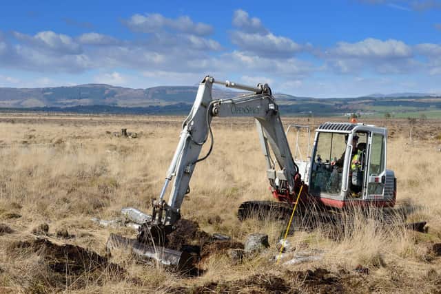Healthy peatlands help curb climate change by sucking up carbon dioxide and locking it in, but when dried out and sickly they do the opposite - releasing stored carbon into the atmosphere and driving global warming. Picture: Lorne Gill/NatureScot