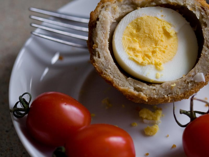 While earlier in the year we all debated whether it classed as a 'substantial meal', there's no evidence the scotch egg is Scottish.