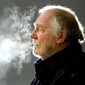 Mike Hodges poses at the 2004 Sundance Film Festival (Picture: Carlo Allegri/Getty Images)
