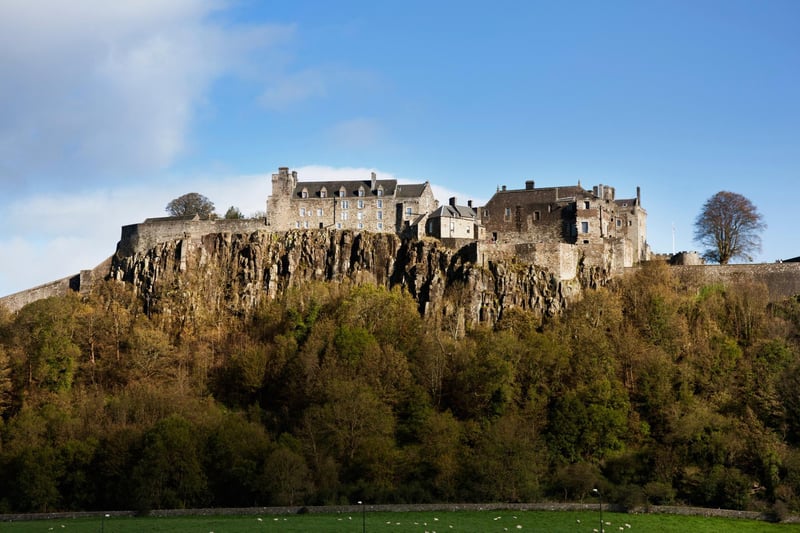 Stirling Castle, situated in the city of Stirling, is one of the largest castles in Scotland and considered one of the most important historically. It was a favoured location of the Stewart Kings and Queens.