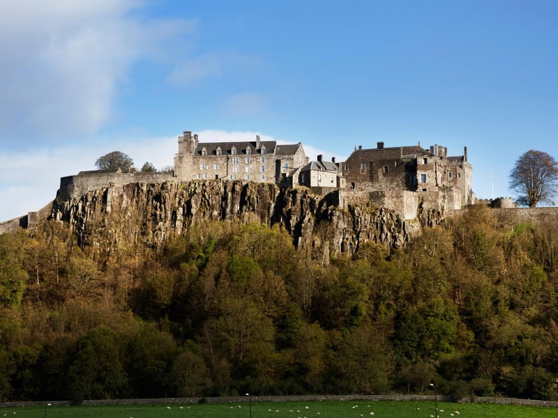 Stirling Castle, situated in the city of Stirling, is one of the largest castles in Scotland and considered one of the most important historically. It was a favoured location of the Stewart Kings and Queens.