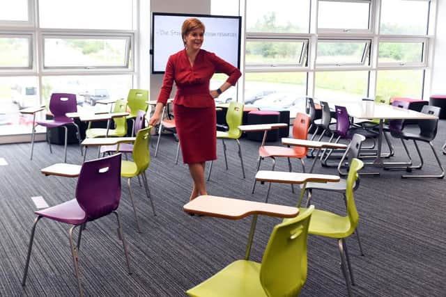 Nicola Sturgeon asked to be judged on her record on education and she should be found wanting, says Murdo Fraser (Picture: Andy Buchanan-Pool/Getty Images)