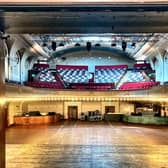 The actor's view of Leith Theatre's main hall, taken from backstage