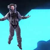 Johnny Depp made a series of virtual appearances at VMAs as MTV Moon Man